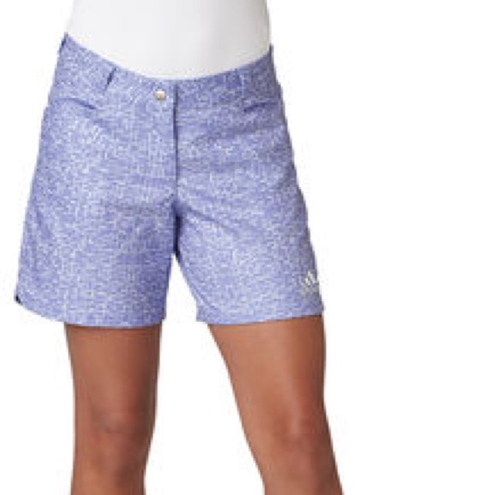 ๐ Adidas golf shorts purple with pattern 72 - Picture 12 of 16